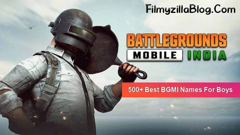 Battlegrounds Mobile India Names for Boys & Girls