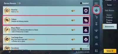 How-to-get-collector-title-in-bgmi