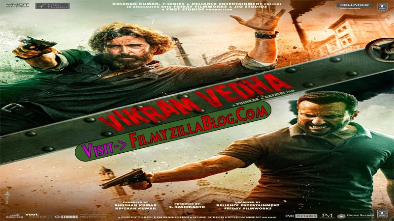 Vikram Vedha Movie Download FilmyZilla 480p 720p 1080p
