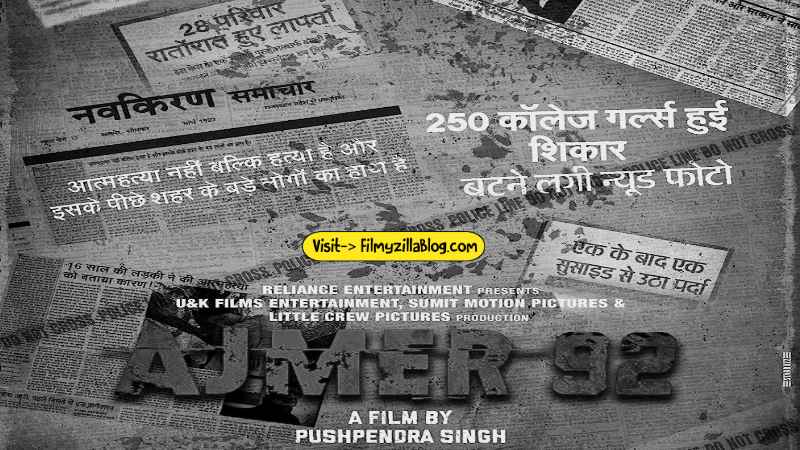 Ajmer 92 Movie Download Filmyzilla [1080p 720p 480p]-300MB